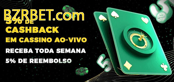 Promoções do cassino ao Vivo BZRBET.com